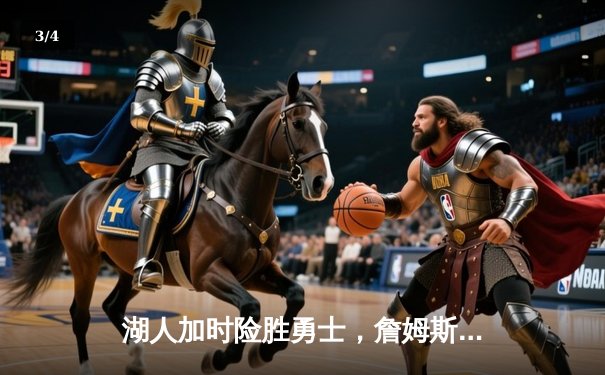 湖人加时险胜勇士，詹姆斯三双库里空砍40分 - 3